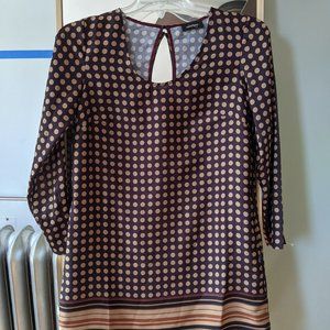 Vintage ottod'Ame Italian Mod Polka Dot Shift